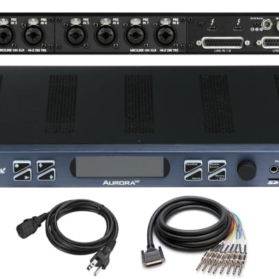 Lynx Aurora (n) 8-TB3 8-channel AD/DA Converter With AES I/O