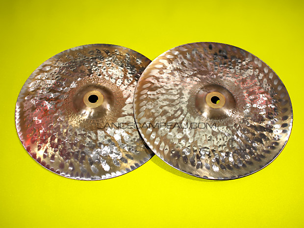 BRAND NEW! - 10" Stainless Steel "Stank" Hats Cymbals by Lance Campeau image 1