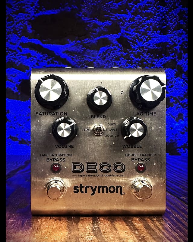 Strymon Deco v1 Tape Saturation & Doubledecker Pedal | Reverb Strymon Deco v1 Tape Saturation & Doubledecker Pedal | Reverb