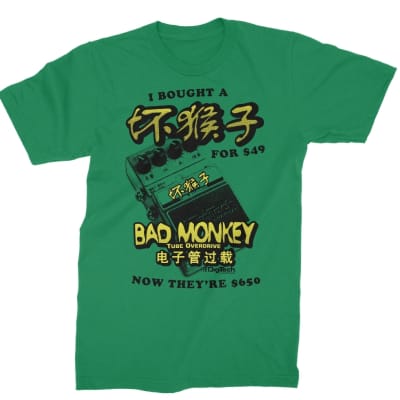JHS I Can't Afford A Bad Monkey Shirt 2023 - 3X Fabric image 1