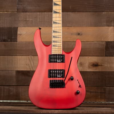 Jackson JS Series Dinky™ Arch Top JS24 DKAM, Caramelized Maple Fingerboard, Red Stain image 3