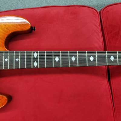 Schecter V-1 Plus 2001 - Quilt top electric guitar image 8