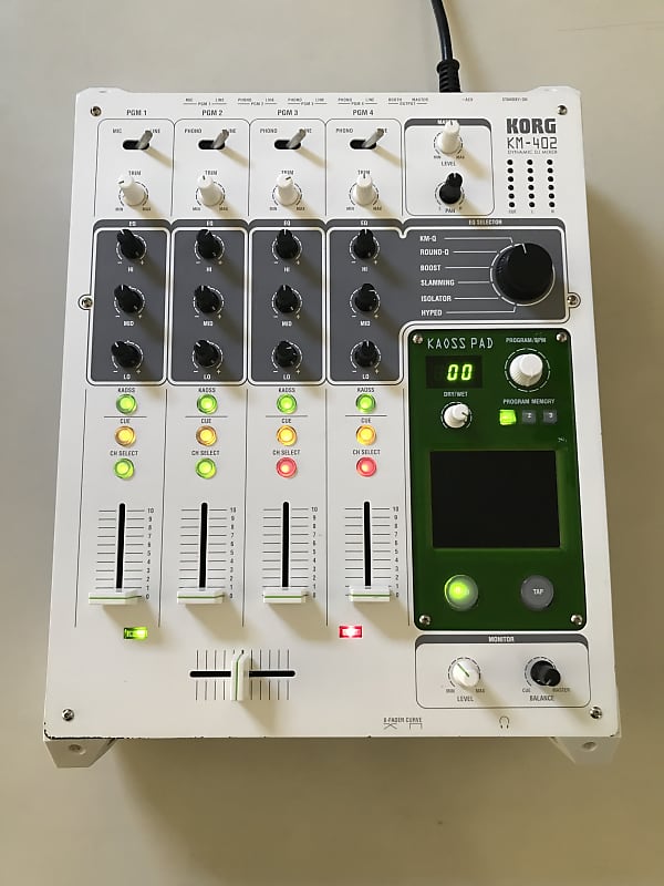 Korg KM-402 4-Channel Mixer with Integrated KAOSS Pad