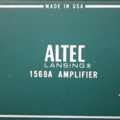 Altec Lansing 1568A Tube Amps - (Pair) Recapped image 4