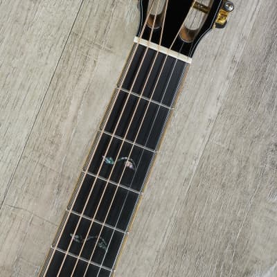 2019 NOS Breedlove Masterclass Custom Concertina E Acou-Elect Guitar, Redwood - Figured Walnut image 11