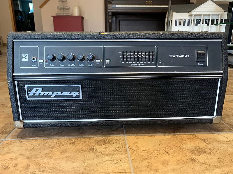 Ampeg SVT-450 Black | Reverb