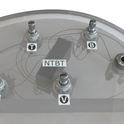 Bartolini HR-4.5/918, 4 Pots NTBT 2-Band Preamp | Reverb