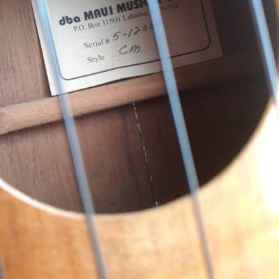 Maui Music Concert Ukulele by Peter Lieberman ("dba Maui Music and Gift") image 3