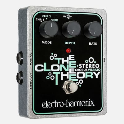 Electro Harmonix Stereo Clone Theory Analog Chorus/Vibrato Guitar Effect Pedal image 1