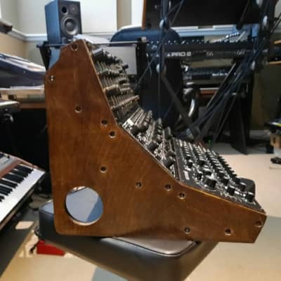 Three Tier stand for Behringer Neutron, K2, Pro 1, Model D, CAT, Wasp synth modules Custom  Walnut