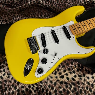 2023 Fender MIJ Limited International Color Stratocaster 7.35lbs Monaco Yellow- Authorized Dealer- In Stock! SKU#G00327 - SAVE! image 1