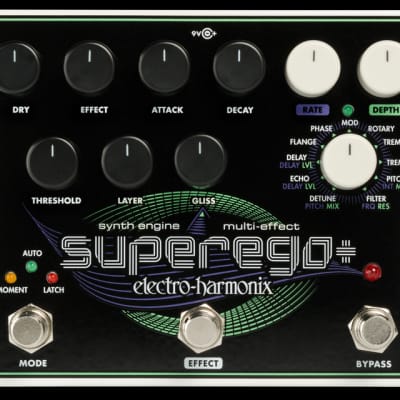 Electro-Harmonix Superego Plus Synth Engine/Multi Effect | Reverb