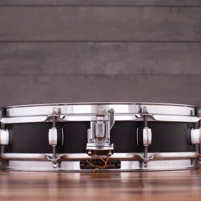 Pearl 13 X 3 Steel Piccolo Snare Drum, Black Lacquer (Pre Loved) image 3