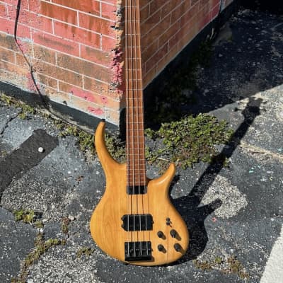 Tobias Growler Bass mid-90's - really sweet Ash bodied Funk Machine & its USA made. image 2