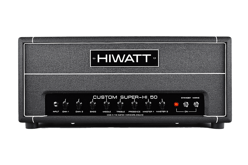 SUPER HI-50 - Hiwatt Custom Super-Hi 50 Head | Reverb