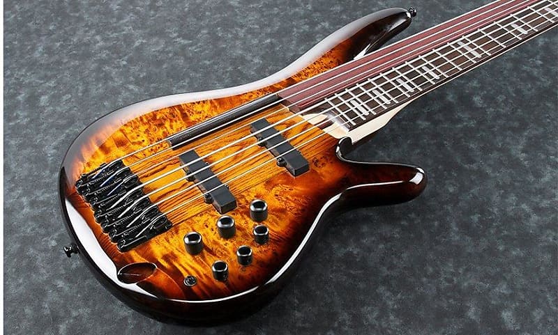 Ibanez SRAS7 DEB Ashula Hybrid Bass Guitar