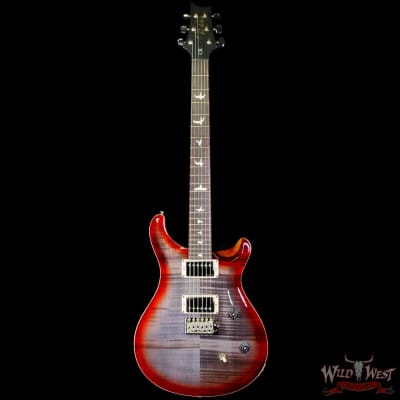Paul Reed Smith PRS Wild West Guitars Special Run CE 24 Painted Black Neck 57/08 Covered Pickups Faded Grey Black Cherry Burst 7.85 LBS image 3