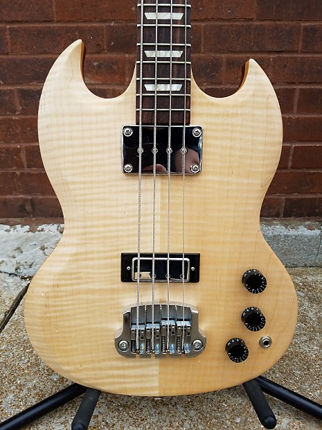 Gibson SG Supreme Bass Guitar Of The Week 2007 Natural