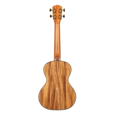Kala KA-TRBG-T Metropolitan Series All Solid Trembesi Tenor Ukulele image 4