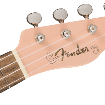 Fender California Coast Venice Soprano Ukulele 2017 - 2020 Shell Pink image 6