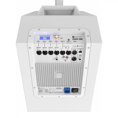 EV Electro-Voice EVOLVE 50M Powered Column Speaker Array 12" Sub+Bluetooth White image 6