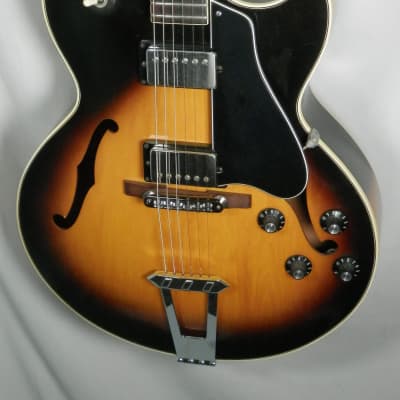 Gibson ES-175D Sunburst Hollow Body Electric Guitar with case vintage 1977 ES175D image 7