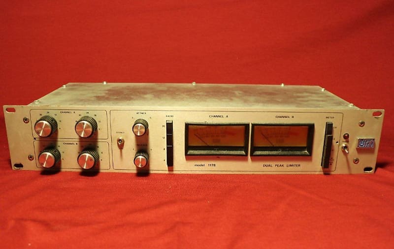 Urei 1178 Stereo Peak Limiter Silver | Reverb