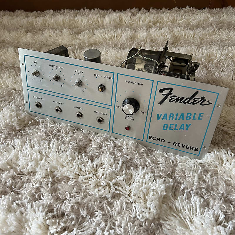 Fender Tel-Rey Variable Delay Echo Reverb Chassis Project | Reverb
