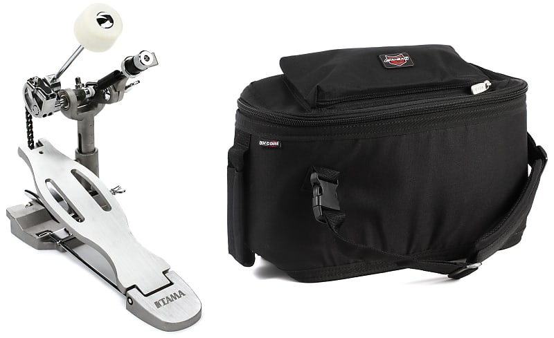Tama HP50 The Classic Single Bass Drum Pedal  Bundle with Ahead Armor Cases Bass Drum Pedal Soft Case - Single image 1