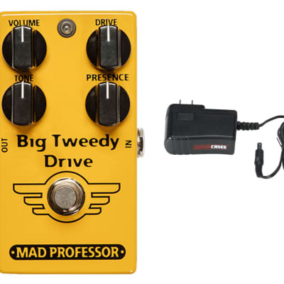 Mad Professor Big Tweedy Drive + Gator 9V Power Supply Combo for sale