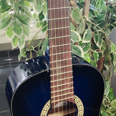 Denver DC34N-BLU 3/4 Size Classical Guitar 2020-Present - Blue image 6