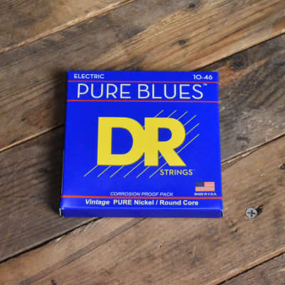 DR Pure Blues PHR-10 Electric Guitar Strings image 1