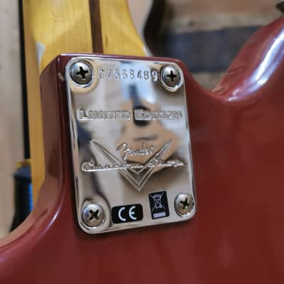 Fender Custom Shop Limited Edition Custom Jazzmaster Relic - Maple Fingerboard, Cimarron Red image 18