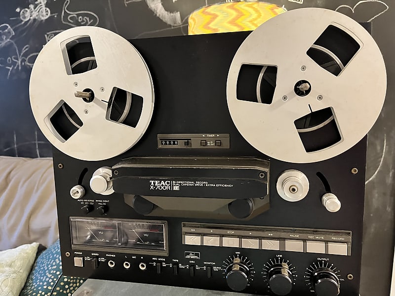 CUSTOM BLACK TEAC X-7R Mkii Reel To Reel Tape Recorder Player