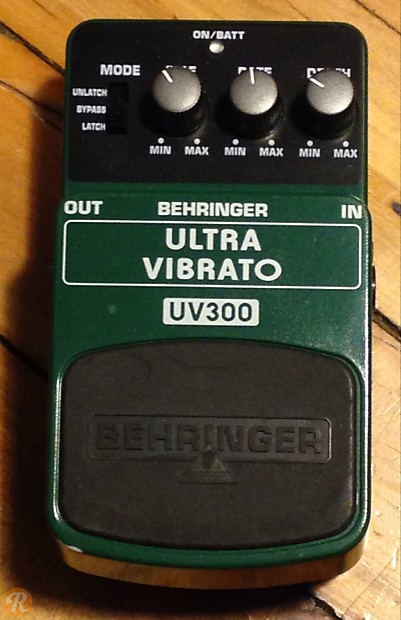 Behringer UV300 Ultra Vibrato Pedal image 1