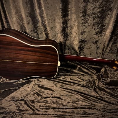 Guild D-55 Built in New Hartford, Connecticut in 2010 Guild Acoustic with Highly Figured Rosewood image 4
