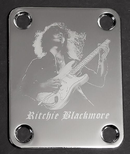 GUITAR NECK PLATE Custom Engraved Etched Fits Fender Reverb