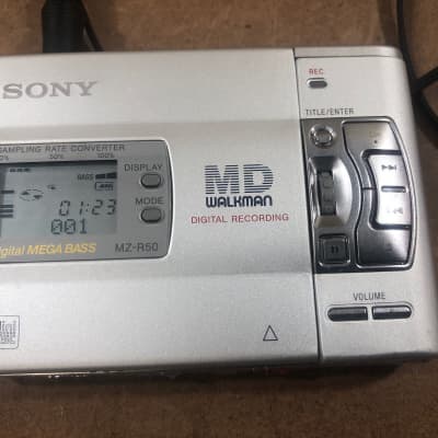 Sony MZ-R50 Digital Recorder Mini Disc MD Walkman | Reverb