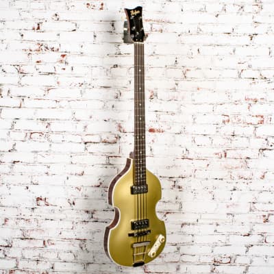 Hofner - Custom Shop Violin Bass, Gold Top - Made In Germany - w/OHSC - xT004 - USED image 4