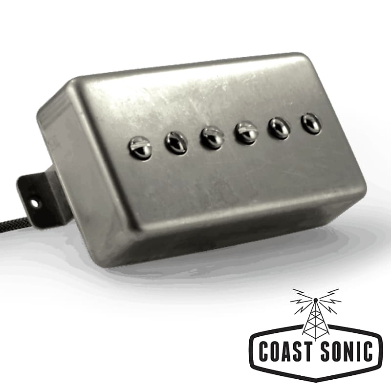 Lindy Fralin P90 Humbucker Neck Pickup Raw Nickel | Reverb Deutschland