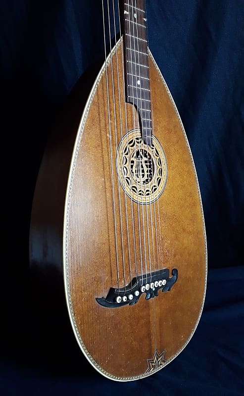 Harp-lute "Hopf" swan neck (1977) image 1