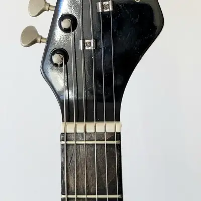 Harmony H-804 Black Vintage Electric Guitar image 7