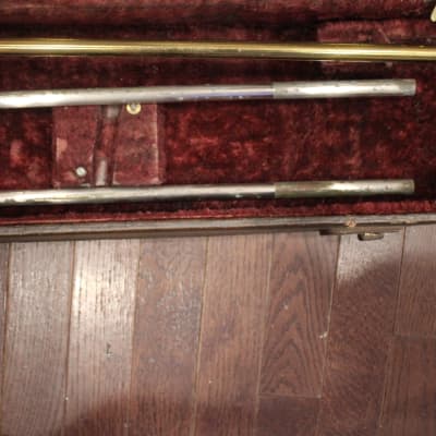 Vintage USA Made Elkhart Trombone image 13