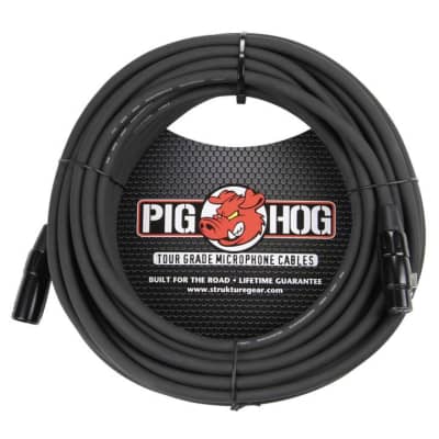 Pig Hog 8MM Mic Cable, 30FT XLR (PHM30) image 1