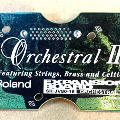 Roland SR-JV80-02 and SR-JV80-16 Orchestral and Orchestral