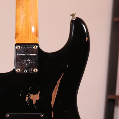 Fender Custom Shop LTD Relic Stratocaster Dual-Mag - Rosewood Fingerboard, Aged Black image 11