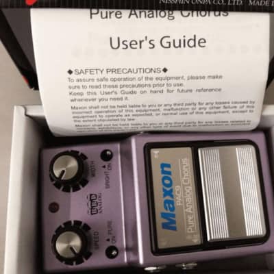 Maxon Pure Analog Chorus PAC-9 | Reverb