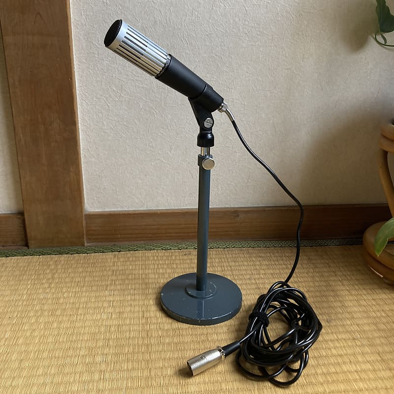☆ Rare 1960s Vintage Japanese Dynamic Microphone ☆ 600Ω ☆ Rare 1960s Vintage Japanese Dynamic Microphone ☆ 600Ω