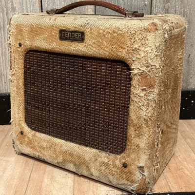 1951 Fender Princeton 5A2 TV Front 4-Watt 1x8" Guitar Combo Tweed, Legendary Piece of Gear From The Dawn of Fender! image 3
