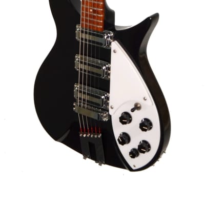 Rickenbacker 350 V63 2005 Liverpool Electric Guitar w/ OHSC – Used 2005 - Black image 7